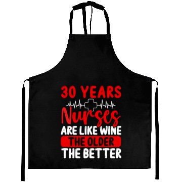 Discover 30 Year Old Nurse Appreciation Wine 30 Birthday Aprons