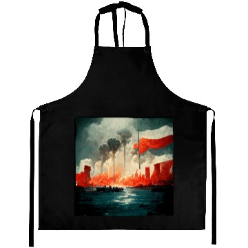 Discover No War Sad Painting Aprons
