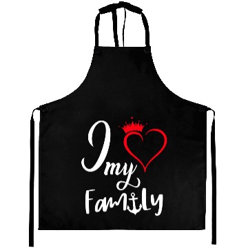 Discover I love my family Aprons