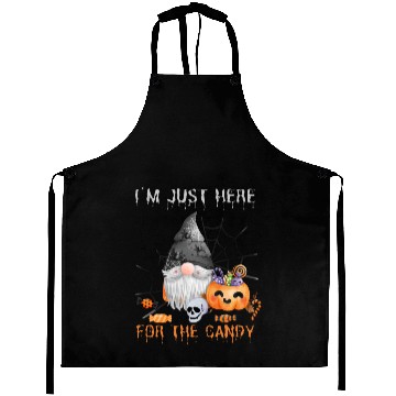 Discover Halloween Gnome - I'm Just Here for the Candy Aprons