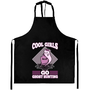 Discover Cool girls go ghost hunting Aprons