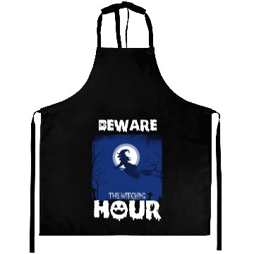 Discover Beware The Witching Hour Aprons