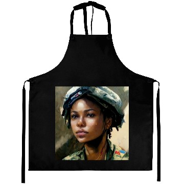 Discover Beautiful US army combat medic painting Aprons
