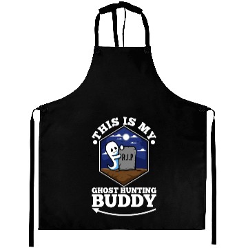 Discover This is my ghost hunting buddy Aprons