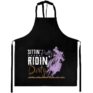 Discover Forever Horseback Riding Equestrian Lifestyle Gift Aprons