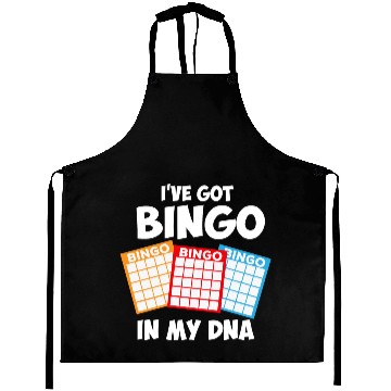 Discover I've Got Bingo In My DNA Aprons