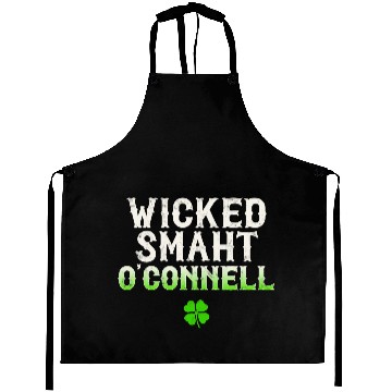 Discover Wicked Smaht O'Connell Clan Boston Irish Slang Aprons
