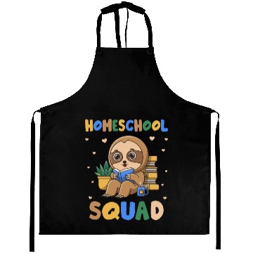 Discover Homeschool Sloth Funny First Day Of School Aprons