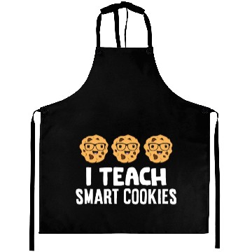 Discover Funny Science Teacher Lover I Teach Smart Cookies Aprons
