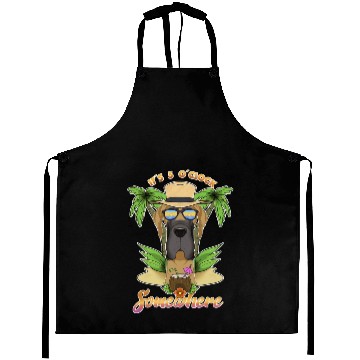 Discover It Is 5 O Clock Somewhere Drinking Great Dane Aprons