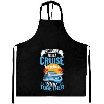 Discover Cruise Ship Vacation Trip Party Sailing Boating Aprons