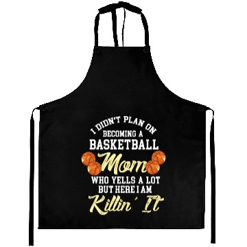 Discover Basketball Mom Aprons