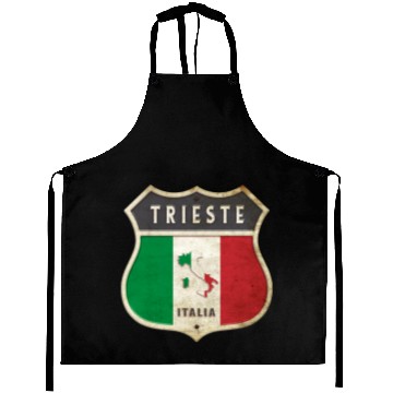 Discover Trieste Italy coat of arms flags design Aprons