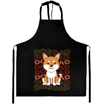 Discover Dog Dad Aprons