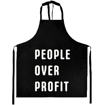 Discover People Over Profit Anti Capitalism Protest Aprons