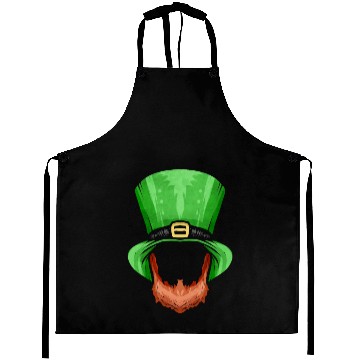 Discover Red Beard and Green Hat For St. Patricks Day Aprons