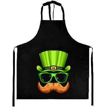 Discover Red Beard Green Hat And Glasses Costume For St. Aprons