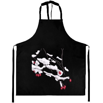 Discover Winter berries Snowy Branches Aprons