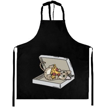 Discover Devon Rex Cat Pizza Lover Aprons