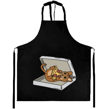 Discover Abyssinian Cat Pizza Lover Aprons