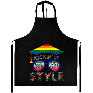 Discover Kicking it 5th grade style Aprons