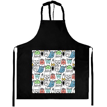 Discover SARAMOM scary pattern Aprons