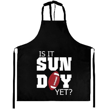 Discover Is It Sunday Yet Football Aprons