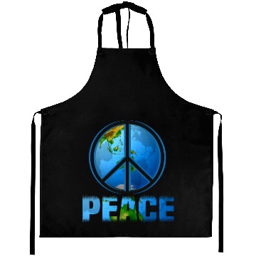 Discover World Peace One Earth Tolerance Aprons