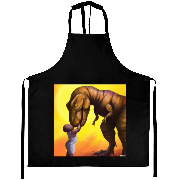 Discover Dino Love Aprons