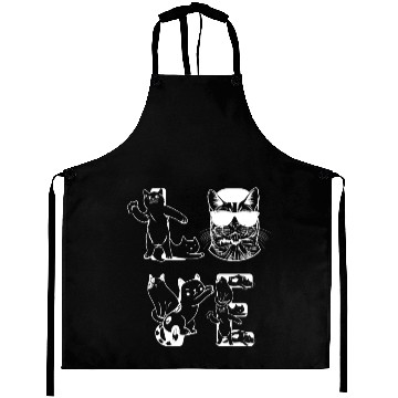 Discover Cat LOVE Cats I Cute Cat Lover I Cat Owner LOVE Ca Aprons