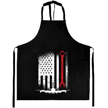 Discover Aircraft Mechanic Flag Plane Aviation Pilot Planes Aprons