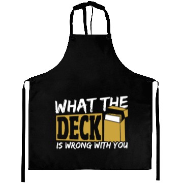Discover What The Deck Is Wrong With You Trading Card Game Aprons