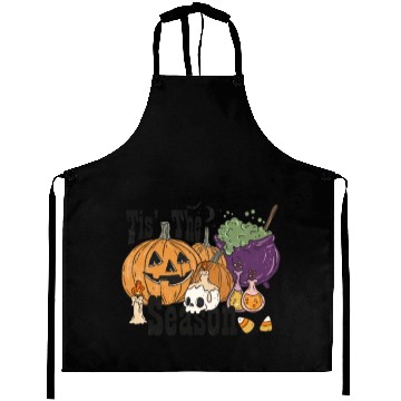Discover Fun Halloween Designs Tis the Season Aprons