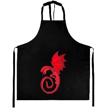 Discover Two Headed Merlot Dragon Aprons