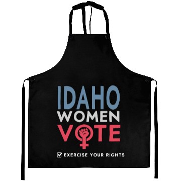 Discover Idaho Women Vote Voter 2022 Election Feminist Aprons