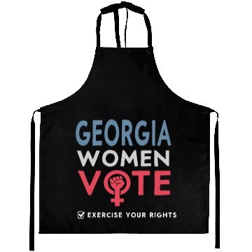 Discover Georgia Women Vote Voter 2022 Election Feminist Aprons