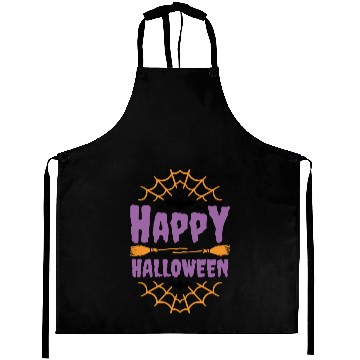 Discover Happy Halloween Cat Pumpkin Aprons