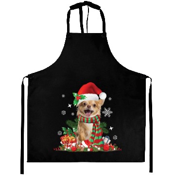 Discover Christmas Chihuahua Dog Aprons