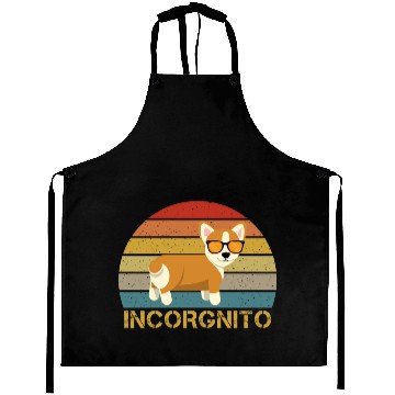 Discover Funny Corgi For Puppies Lover Aprons