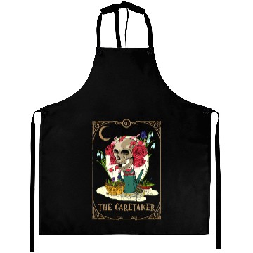 Discover Caretaker Plants Tarot Card Occult Club Gothic Aprons
