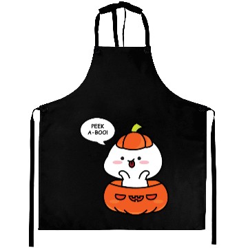 Discover Peek a boo! Let’s prepare the Halloween! Aprons
