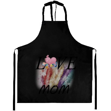Discover i love my mom Aprons