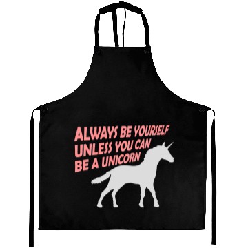 Discover always be yourself unicorn Aprons