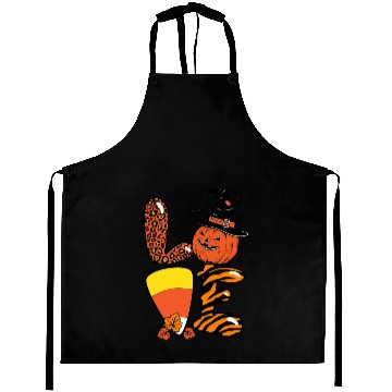 Discover Halloween Love Candy Corn Aprons