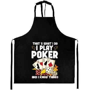 Discover Poker Casino Poker Player Gambling Roulette Gift Aprons