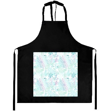 Discover Abstract Winter Pattern Aprons