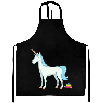 Discover Unicorn Poop Design Aprons