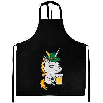 Discover party unicorn beer drink Aprons