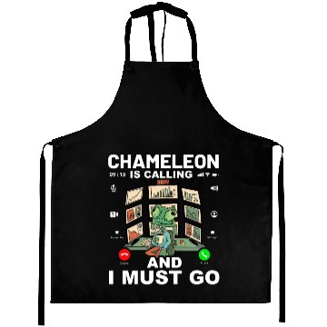 Discover Chameleon is calling and I must go Aprons