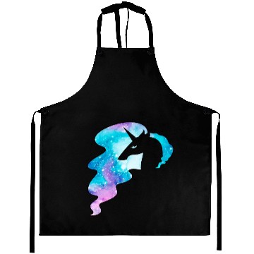Discover Elegant Galaxy Unicorn Aprons